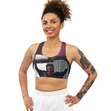 "Strong Is Beautiful" Sports Bra