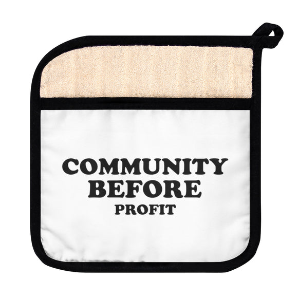 Community Before Profit Grub Grabber