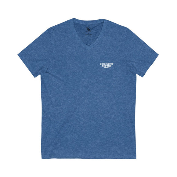 Community Before Profit (CBP) Vneck